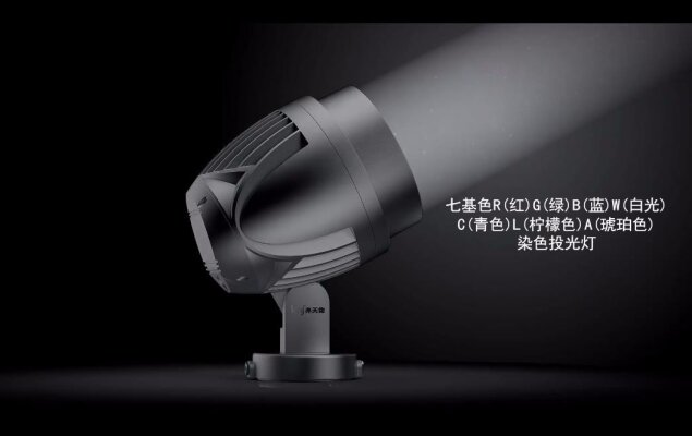 亮美集七基色全光譜投光燈